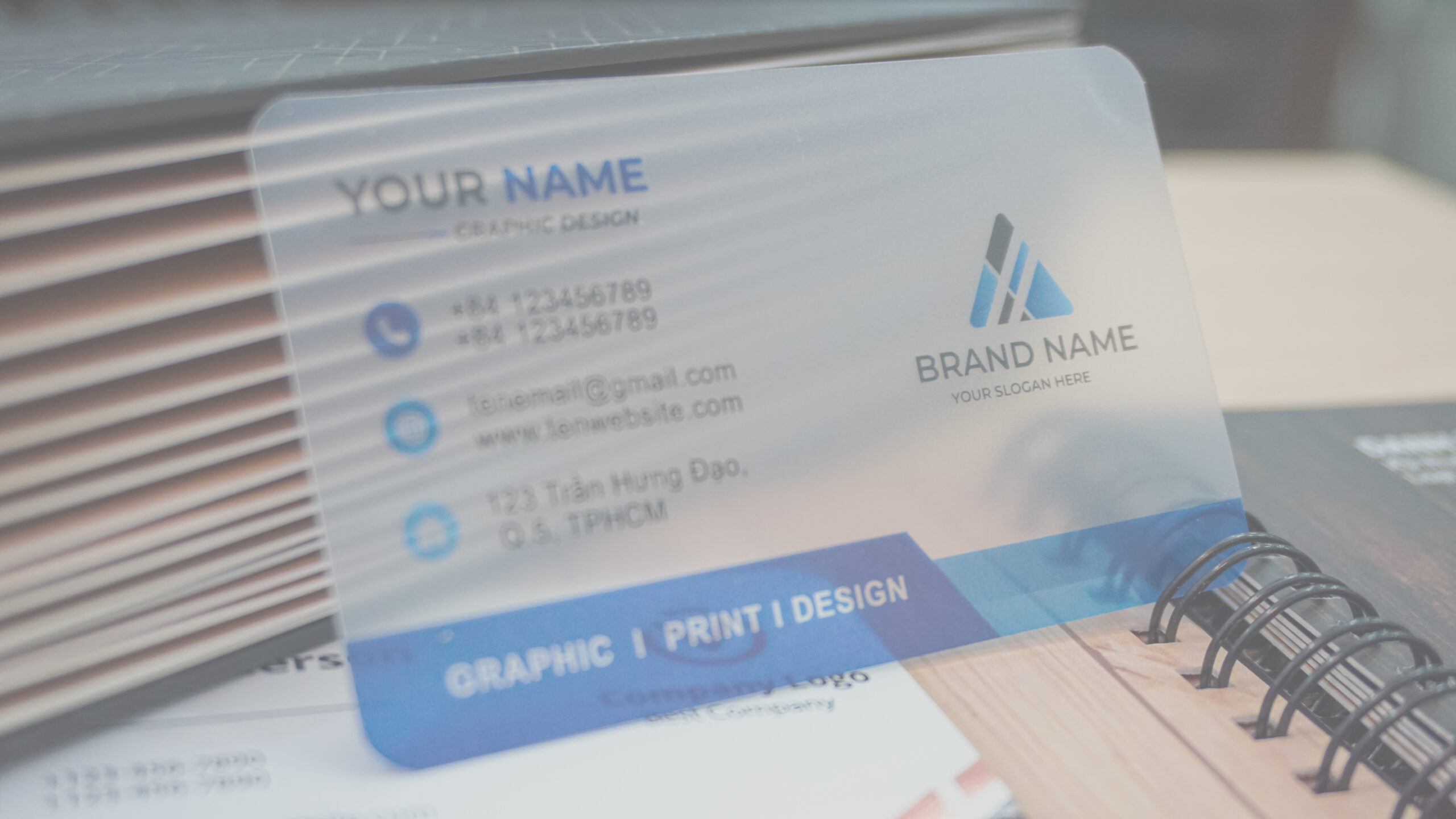 In Name Card - PVC / 4 Lớp / Thẻ Khách Hàng