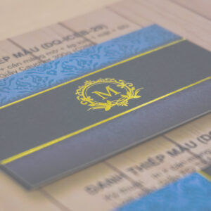 In Name Card - Ép Kim Logo