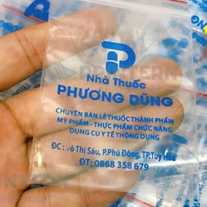 Alternative view of In & Thiết Kế Bao Bì Sản Phẩm Theo Yêu Cầu - Túi Zipper Chỉ Đỏ